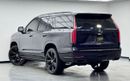 Cadillac Escalade Sport Platinum 6.2L 4WD 2025 Cadillac Escalade Sport Platinum, 5 Years Cadillac Warranty + Service C