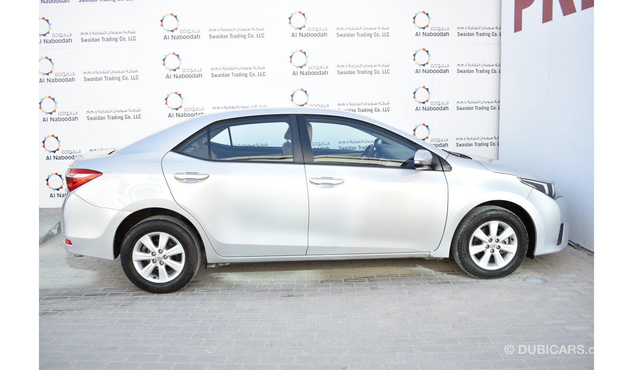 Toyota Corolla 2.0L SE 2016 GCC SPECS WITH DEALER WARRANTY AND FREE INSURANCE