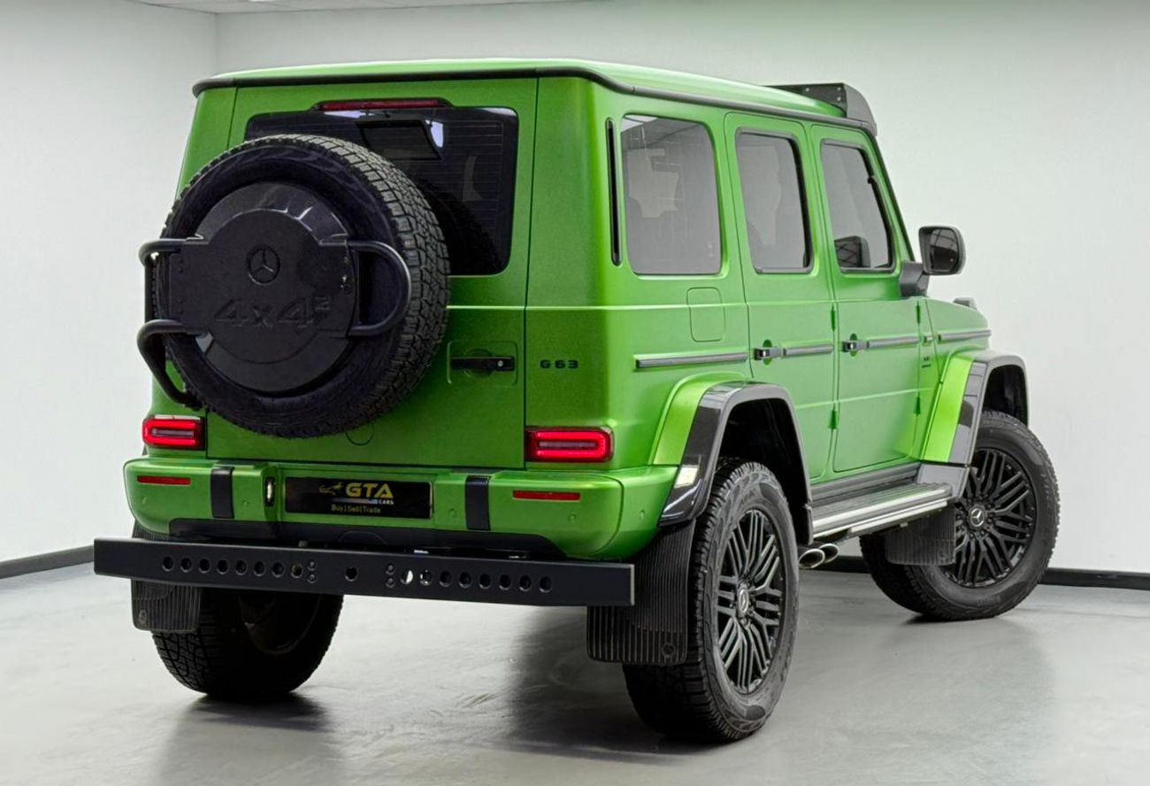 Mercedes-Benz G 63 AMG 4X4² 2022 Mercedes-AMG G63 4×4² ,Gargash Warranty + Service Contract  ,Full Service History ,Excellent Co