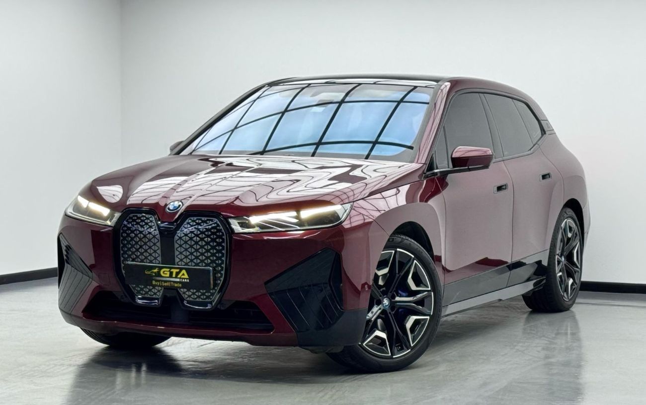 BMW iX xDrive40 2023 BMW iX xDrive40, 2028 BMW Warranty, 2029 BMW Service Pack, Very Low Km, GCC