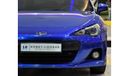 سوبارو BRZ EXCELLENT DEAL for our Subaru BRZ 2016 Model!! in Blue Color! GCC Specs