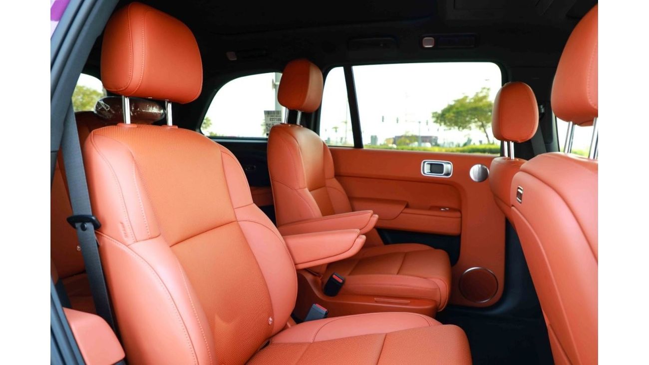 Li Auto L9 2024 Li Auto L9 ULTRA 1.5 - Black inside Black & Orange | Export Only