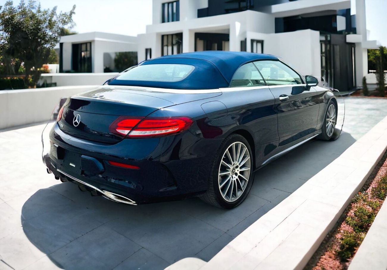 Mercedes-Benz C 300 Premium AED 2,160 PM | UNDER WARRANTY | LOW MILEAGE | MERCEDES C300 2021 CONVERTIBLE