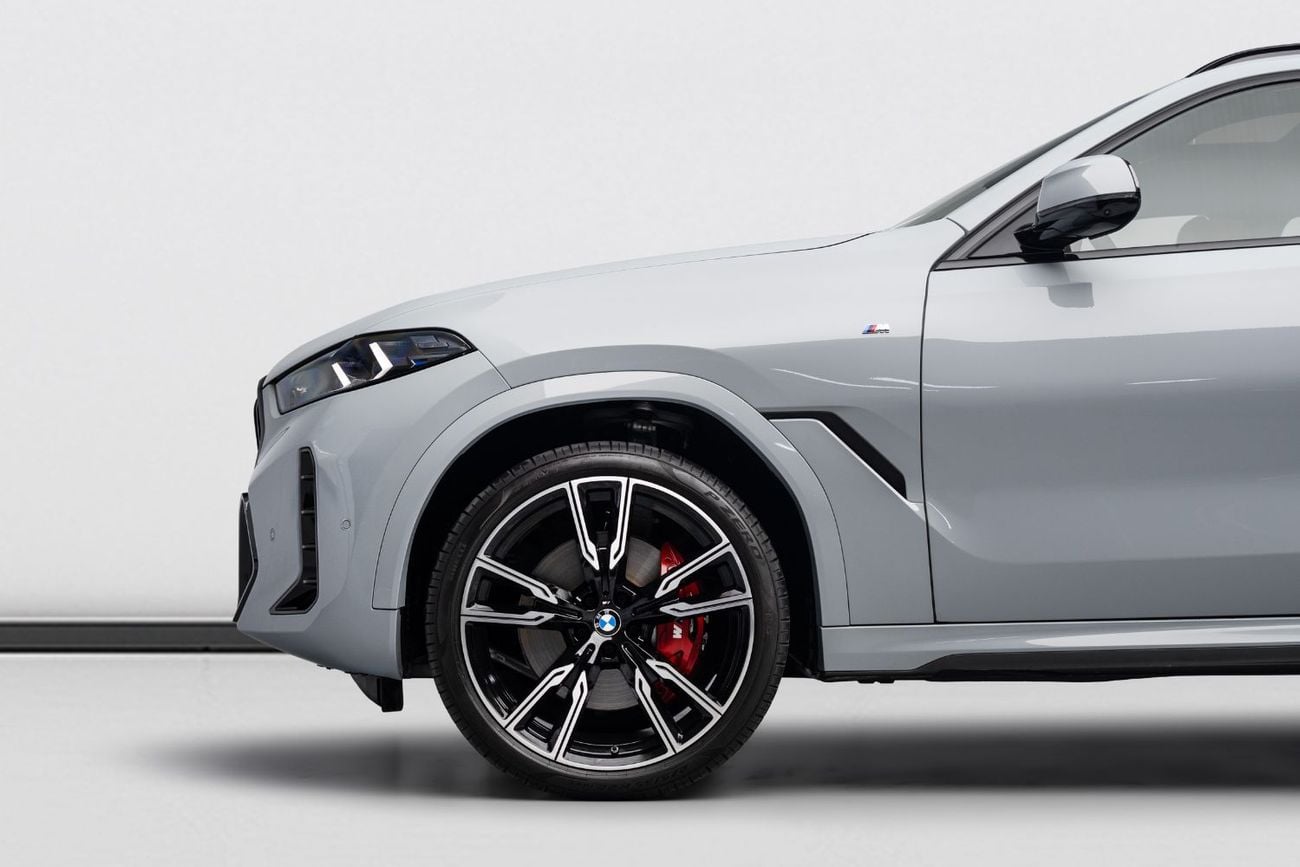 BMW X6 XDRIVE40I M SPORT BUY NOW, PAY 2027 | THE BLACKLINE STANDARD | BMW Warranty + Service Contract, GCC,