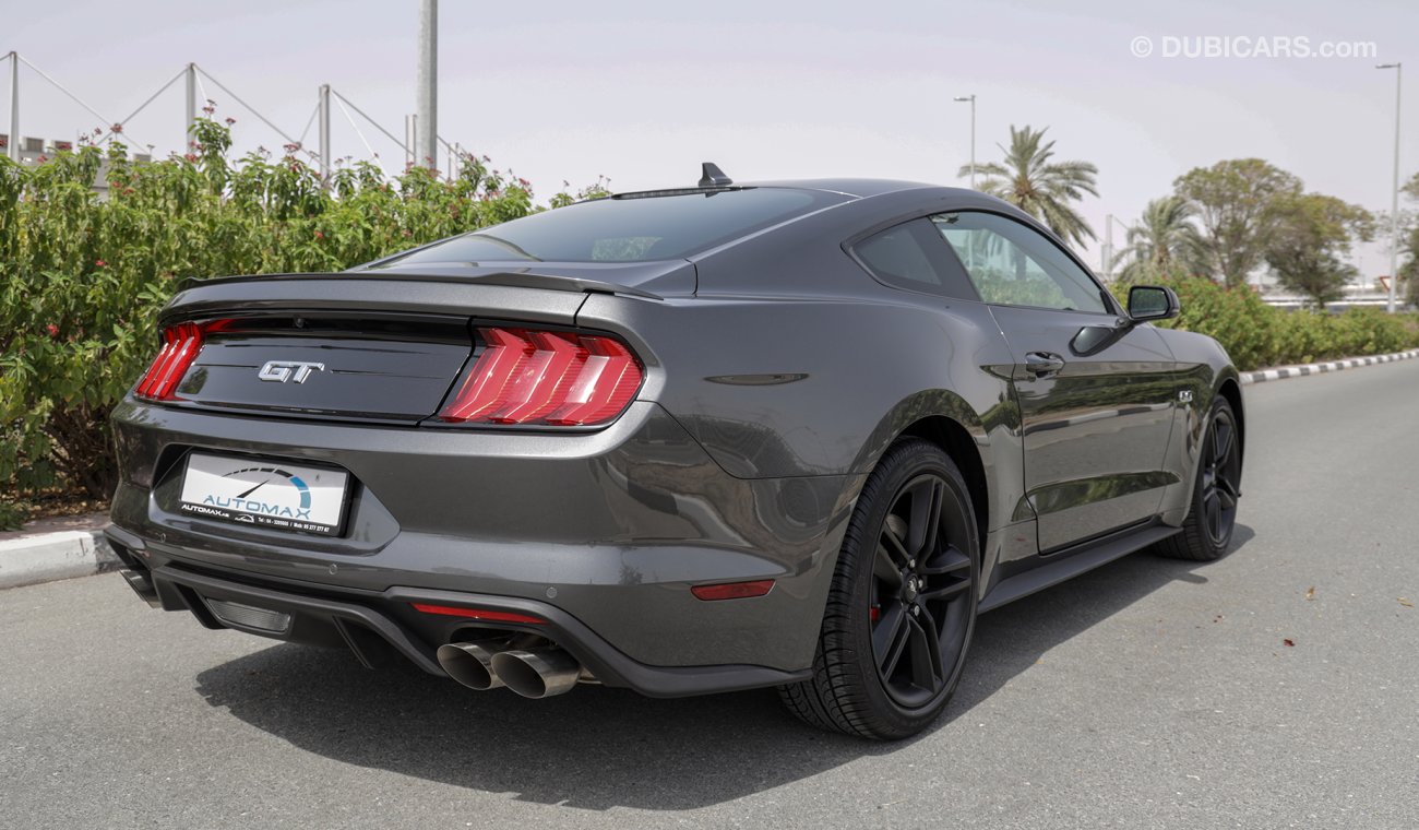 فورد موستانج 2020 GT بلاك إيديشن, 5.0, V8 , خليجي,عداد رقمي,3 سنوات أو 100K كم ضمان+K60كم صيانة