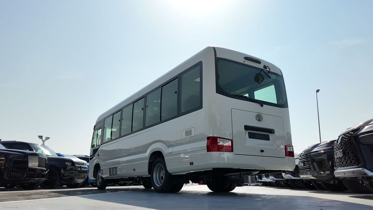 تويوتا كوستر 2026 Toyota Coaster High-Roof 23-Seaters 4.0L 4-Cyl Diesel M/T RWD
