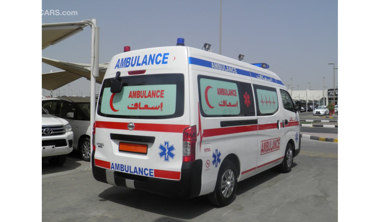 نيسان أورفان 2014  High Roof Ambulance Ref# 354