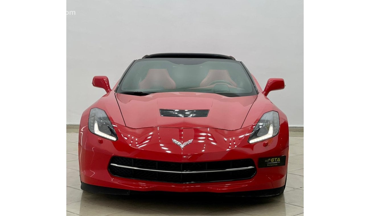 شيفروليه كورفت 2015 Chevrolet Corvette Stingray Z51 3LT, Full Service History, Warranty, GCC