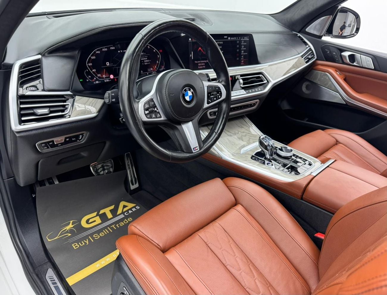 BMW X7 2022 BMW X7 M50i, 2027 BMW Warranty + Service Pack, Full BMW Service History, 7 Seater, GCC