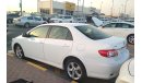 Toyota Corolla 2013 WHITE GCC NO ACCIDENT PERFECT