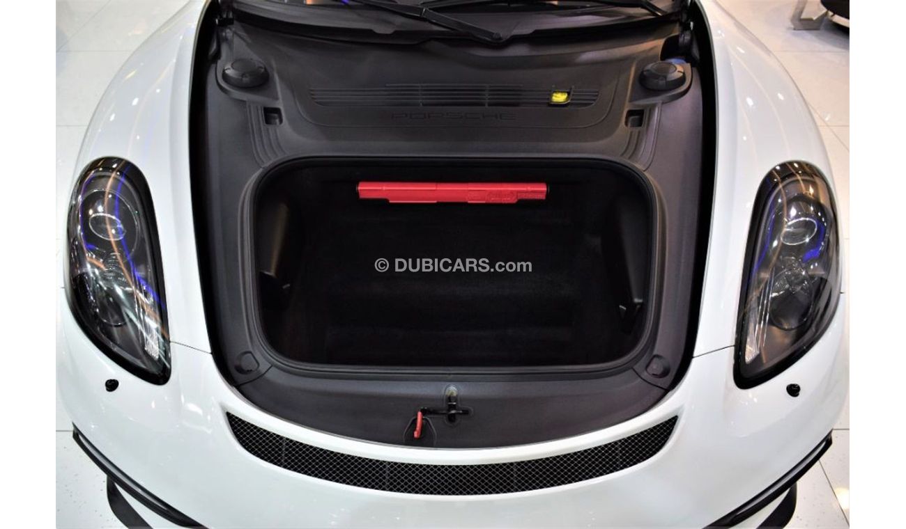 بورش كايمان 718 EXCLUSIVE OFFER • 4,700 PM • 2016 Porsche GT4 Cayman 3.8 F6 RWD 380bhp • GCC • Porsche Warranty