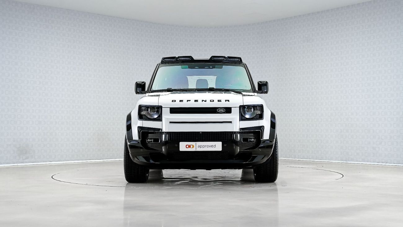 لاند روفر ديفندر P400 90 X-Dynamic HSE 3.0L (5 Seater) | AED 4,429 PM | Warranty February 2027 | GCC