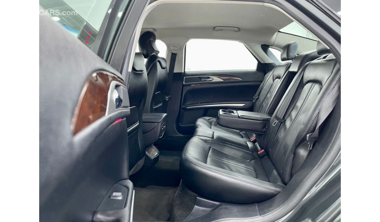 لينكولن MKZ 2015 Lincoln MKZ 2.0L EcoBoost, Full Service History, Fully Loaded, GCC