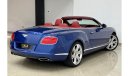 Bentley Continental GTC 2014 Bentley Continental GT-Full Service History-GCC