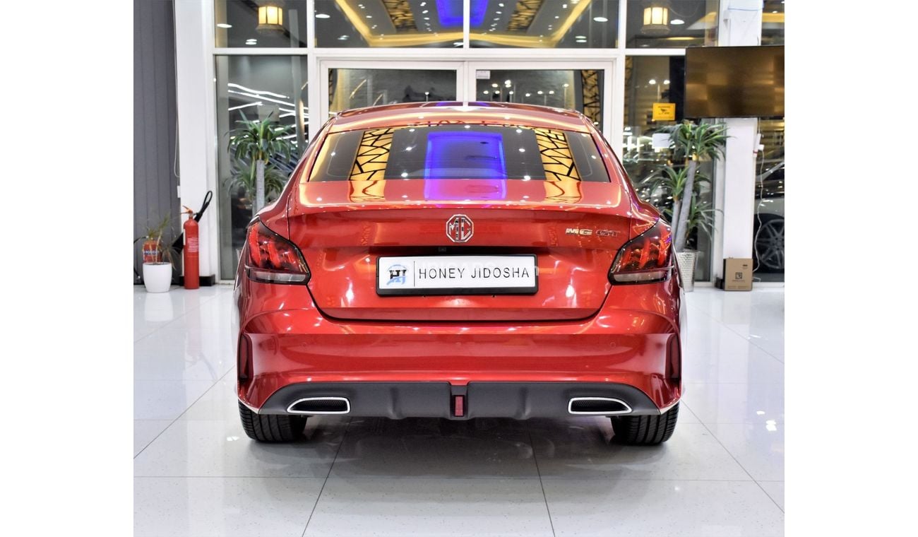 MG GT EXCELLENT DEAL for our MG GT 1.5L ( 2022 Model ) in Red Color GCC Specs