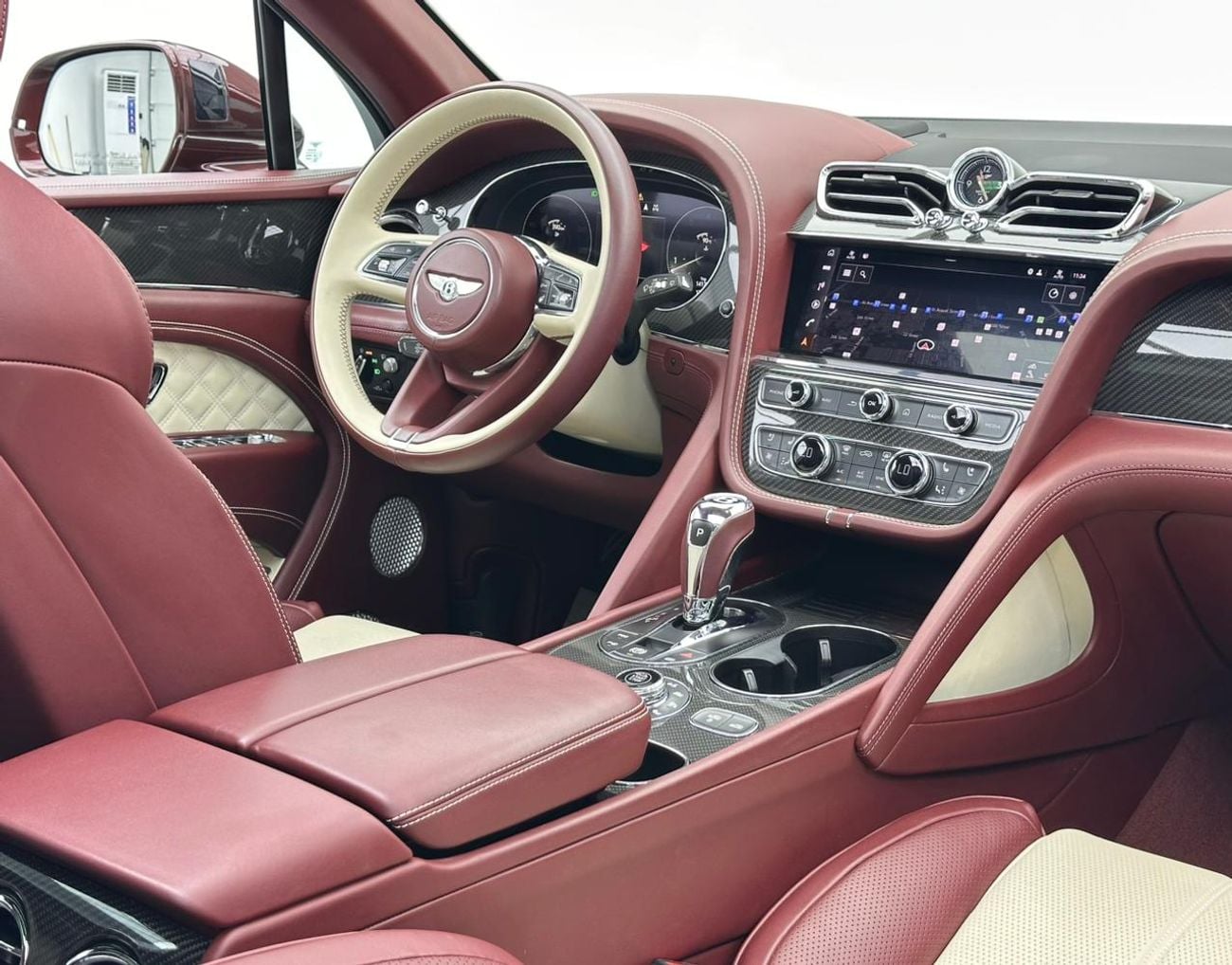 Bentley Bentayga 2021 Bentley Bentayga W12 Speed, 05/2027 Warranty, 09/2027 Service Contract, FSH, GCC