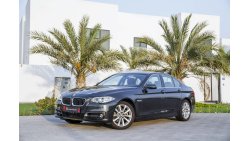 BMW 520i | 1,449 P.M | 0% Downpayment | Full Option | Pro Nav