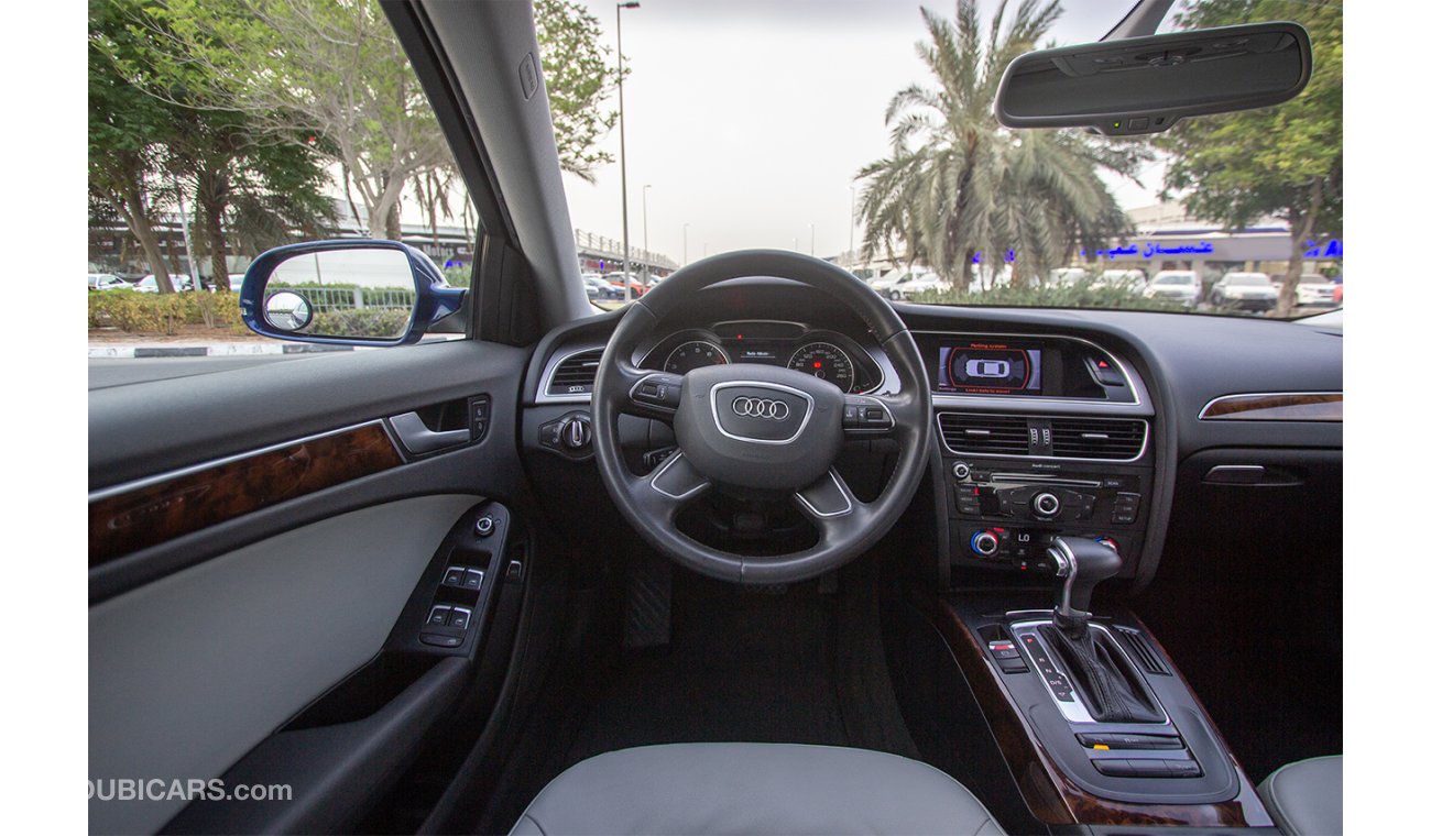 Audi A4 2014 - GCC - ZERO DOWN PAYMENT - 805 AED/MONTHLY - 1 YEAR WARRANTY