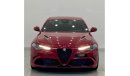 ألفا روميو جوليا 2018 Alfa Romeo Giulia Quadrifoglio, April 2023 Alfa Romeo Warranty + Service Contract, FSH, GCC