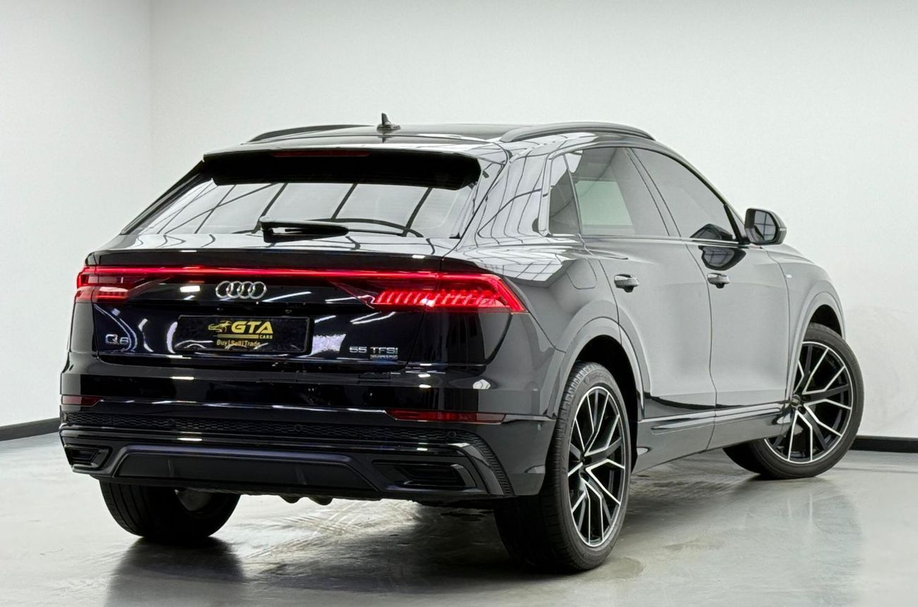 Audi Q8 55 TFSI quattro S-Line 3.0L (340 HP) 2021 Audi Q8 55 TFSI Quattro S-Line, Warranty, Full Audi Servic