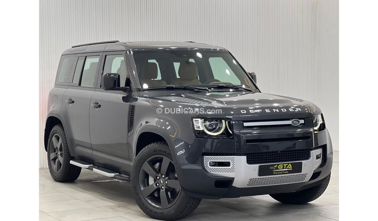 لاند روفر ديفندر 2023 Land Rover Defender 110 P400 HSE, 2026 Land Rover Warranty, 2028 Land Rover Service Pack, GCC