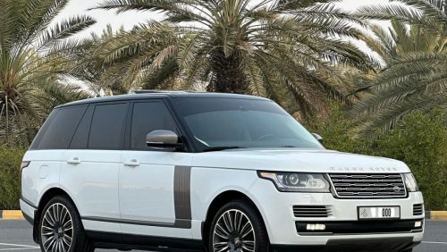 Land Rover Range Rover Vogue SE Supercharged GCC WARNTY 1 YEAR VERY CLEAN CAR