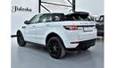 Land Rover Range Rover Evoque EXCELLENT DEAL for our Land Rover Range Rover EVOQUE ( 2015 Model ) in White Color GCC Specs