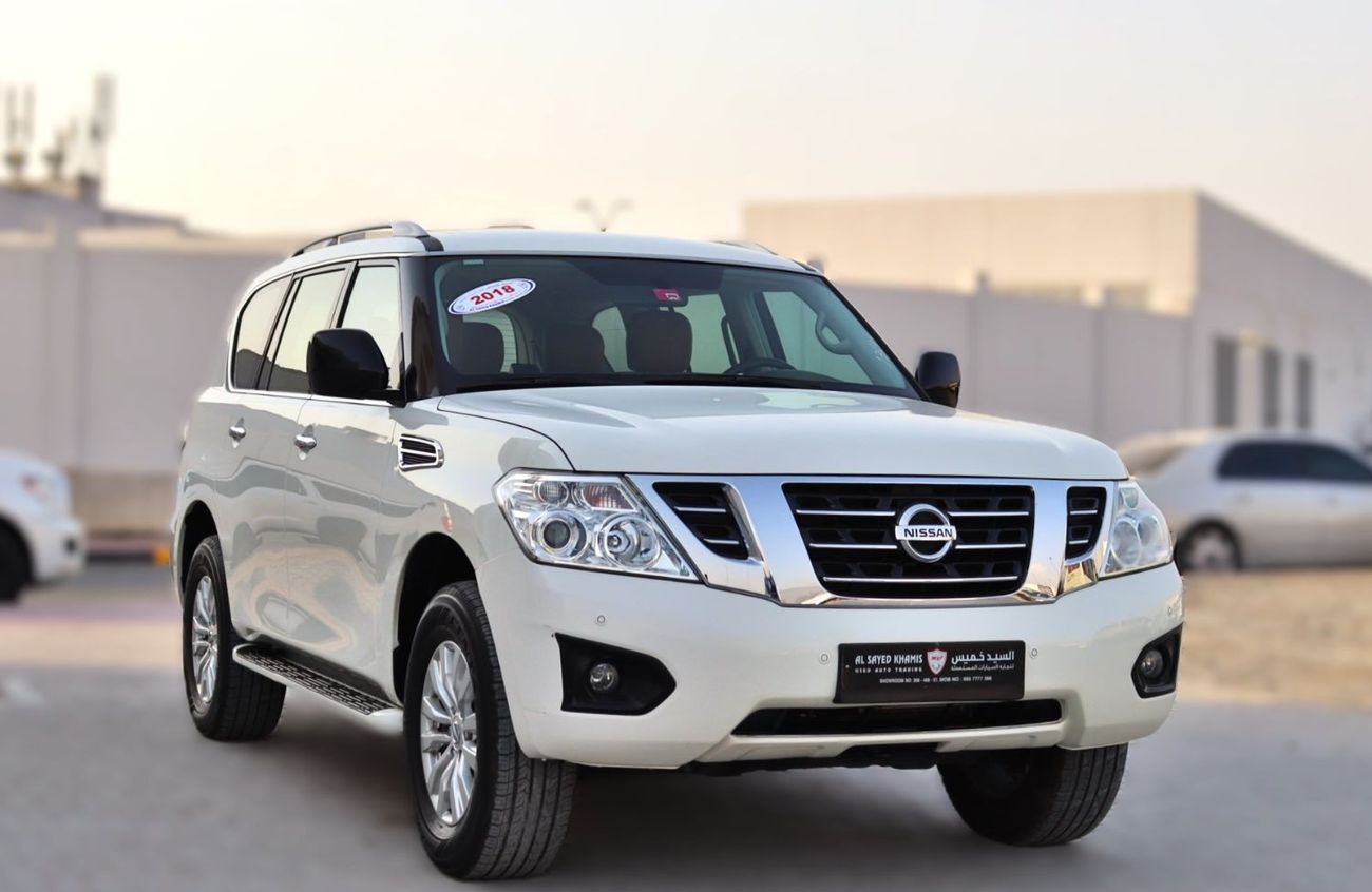 Nissan Patrol 2018 Nissan Patrol SE T1 (Y62), 5dr SUV, 4L 6cyl Petrol, Automatic, Four Wheel Drive