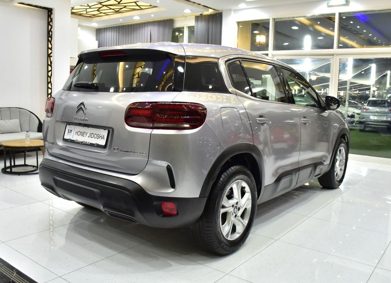 Citroen C5 Aircross EXCELLENT DEAL for our Citroen C5 AirCross ( 2023 Model ) in Silver Color GCC Specs