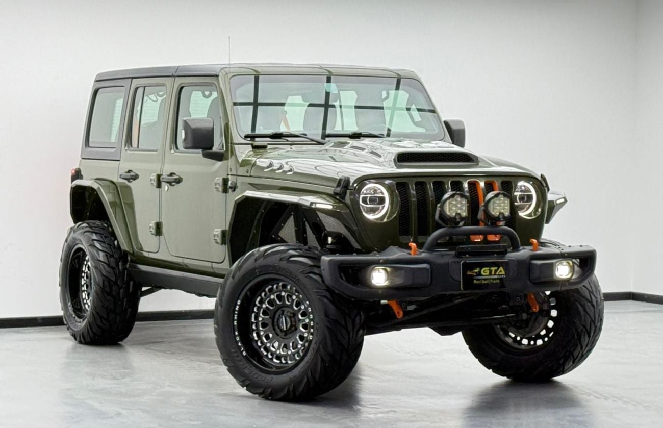 جيب رانجلر 2021 Jeep Wrangler Unlimited Sport Jeepers Edition, Lift Kit, 2 Year Warranty, Full Service History,