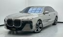 BMW 735i 2023 BMW 735i M-Sport, 2028 BMW Warranty and Service Pack, BMW Service History, GCC