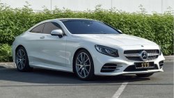 Mercedes-Benz S 560 Coupe 4MATIC / 5 years Warranty With Service Contract / GCC Specifications