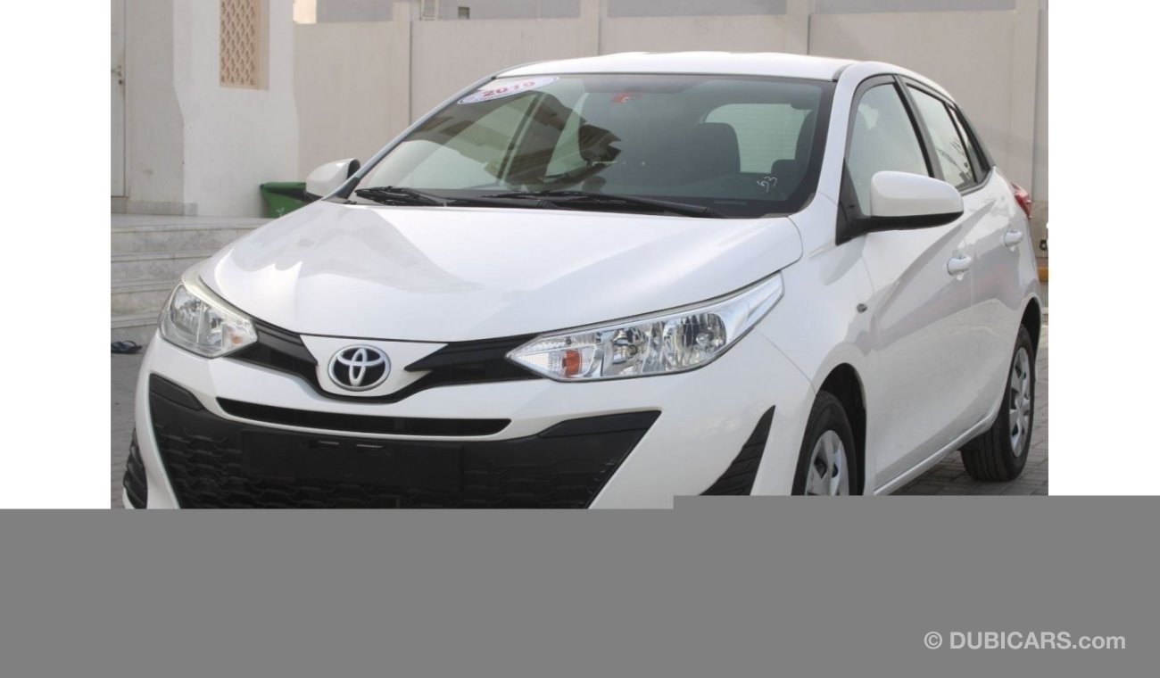 Toyota Yaris SE TOYOTA YARIS 2019 GCC EXCELLENT CONDITION WITHOUT ACCIDENT