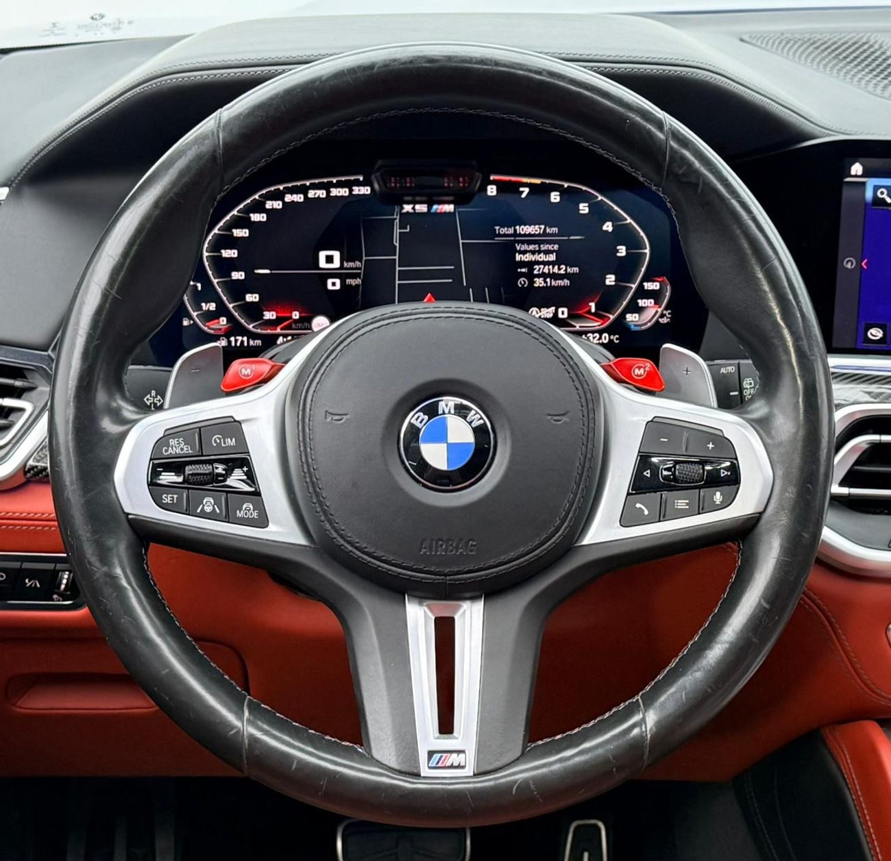 BMW X5 M 2020 BMW X5M Competition, Warranty, Carbon Fiber Package, Fully Loaded, GCC
