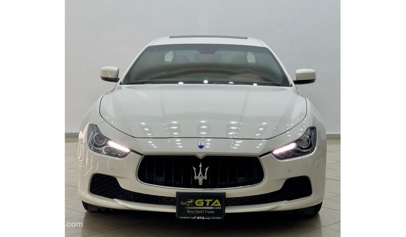 Maserati Ghibli Std Std Std 2015 Maserati Ghibli, Full Service History-Warranty-GCC