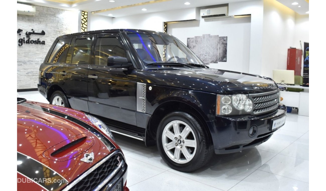 Land Rover Range Rover HSE EXCELLENT DEAL for our Land Rover Range Rover HSE ( 2008 Model ) in Blue Color GCC Specs