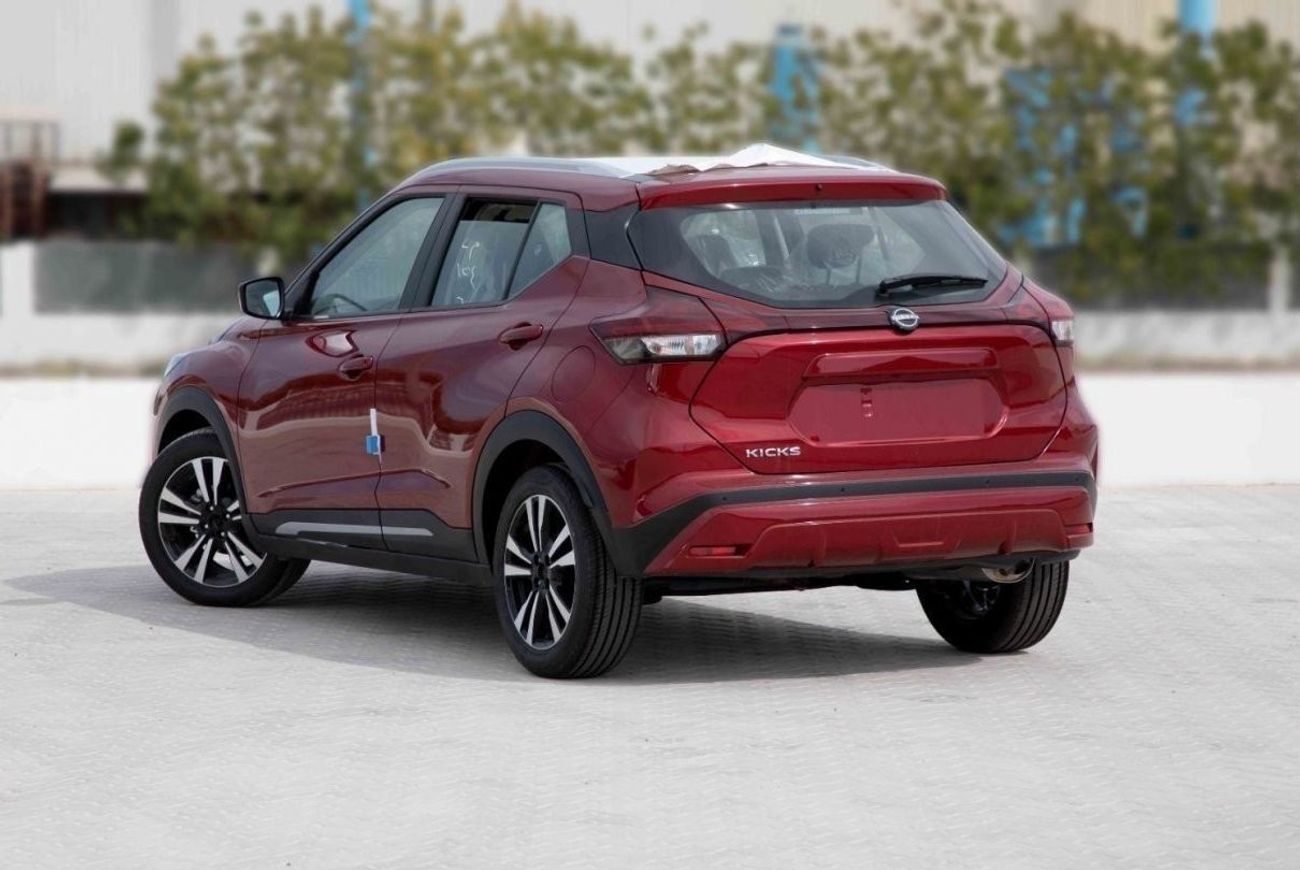 نيسان كيكس 2024 نيسان كيكس 1.6 SV - أحمر من الداخل أسود