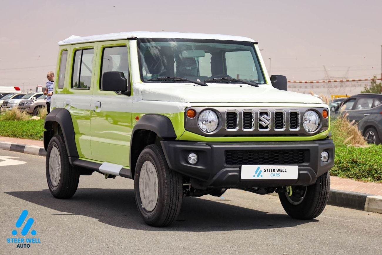 سوزوكي جيمني GCC Specs | 5-Door 1.5L Manual | Best Market Price | Rear Camera | Export Ready