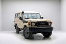 تويوتا لاند كروزر LC78 Hardtop 4.0L - Beige Inside Bluish Grey | Export Only