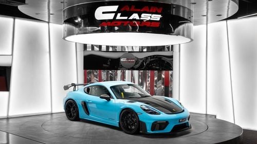 Porsche Cayman GT4 RS Weissach - 2025 - Euro Specs