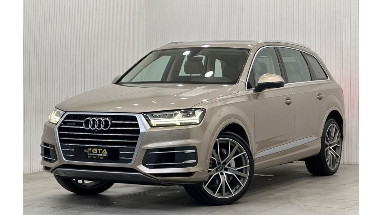 أودي Q7 2019 Audi Q7 55TFSI Quattro 7 Seater, Warranty, Full Audi Service History, Full Options, GCC