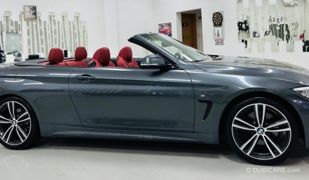 BMW 428i M Sport GCC .. FSH .. Perfect Condition .. Convertible .