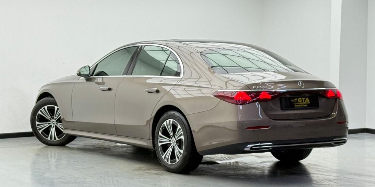 Mercedes-Benz E200 2.0L 2024 Mercedes Benz E200 AMG, Warranty, Fully Loaded, Very Low Kms, Excellent Condition, Korean