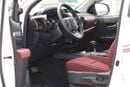 تويوتا هيلوكس 2025 TOYOTA HILUX HI 2.7 - PLATINUM WHITE PEARL inside MAROON | Export Only