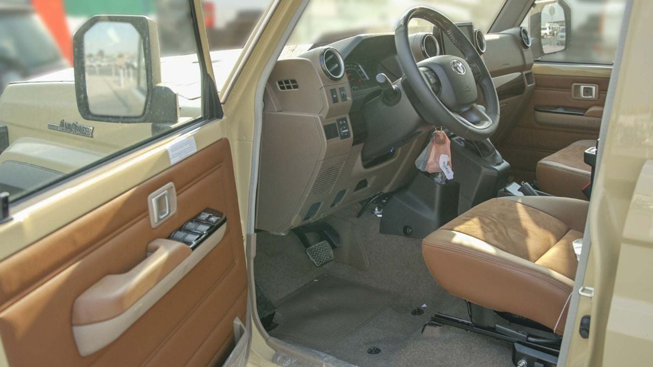 Toyota Land Cruiser 70 LC76 LX 2026 Toyota Land Cruiser LC76 4.0L AT Petrol Full Option (Beige)