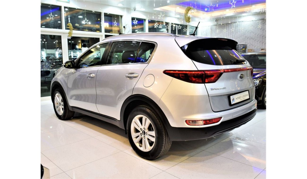 Kia Sportage ORIGINAL PAINT ( صبغ وكاله ) KIA Sportage 2018 Model!! in Silver Color! GCC Specs