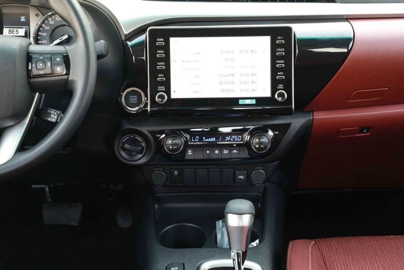 Toyota Hilux 2025 TOYOTA HILUX GLXS 2.7 - SUPER WHITE inside MAROON | Export Only