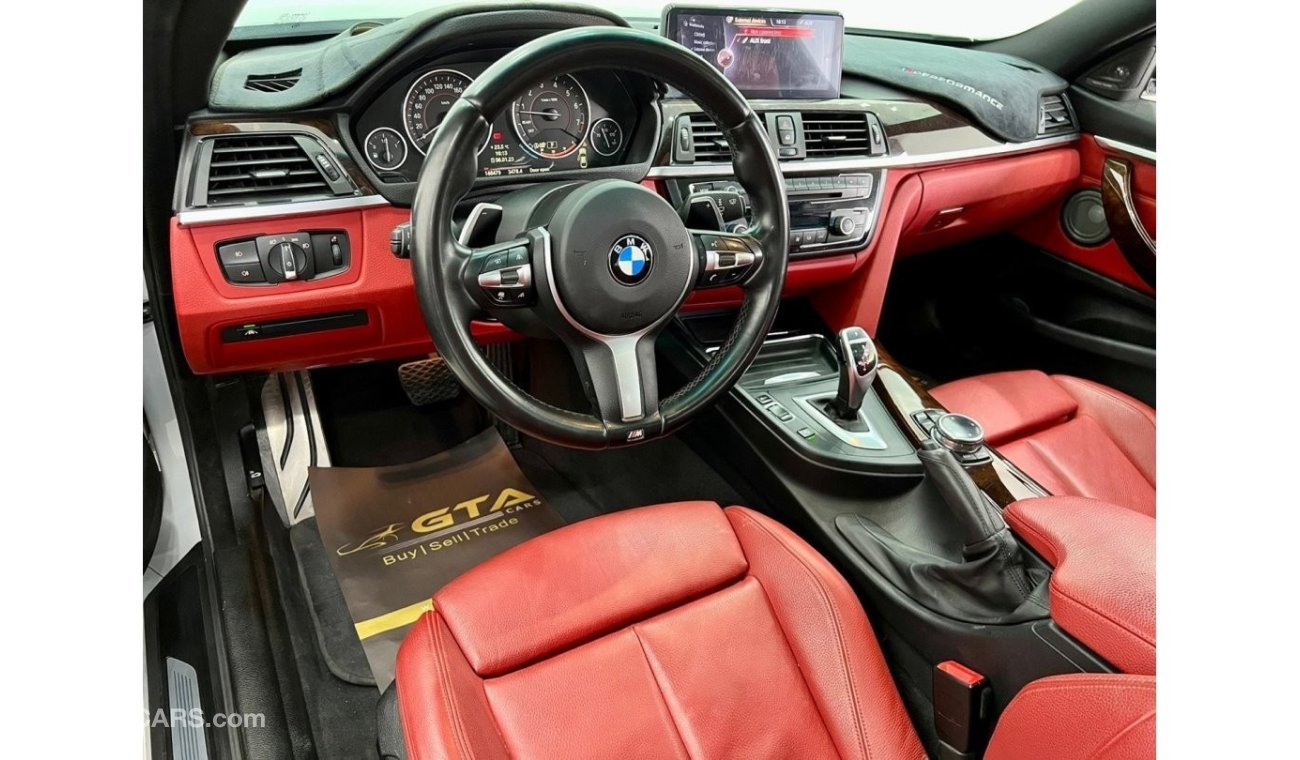 بي أم دبليو 435 M سبورت 2014 BMW 435i Coupe M-Kit, Service History, Excellent Condition, GCC Specs