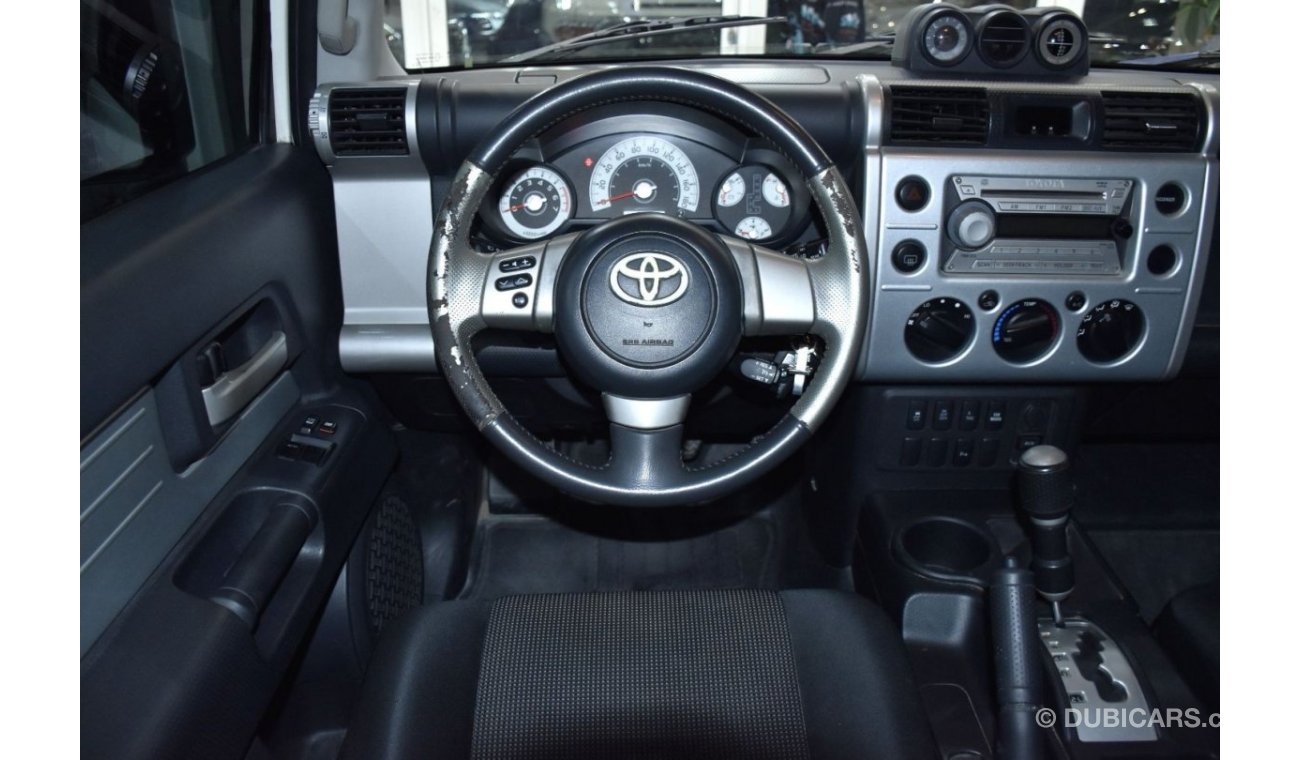 Toyota FJ Cruiser EXCELLENT DEAL for our Toyota FJ Cruiser ( 2010 Model ) in White Color GCC Specs