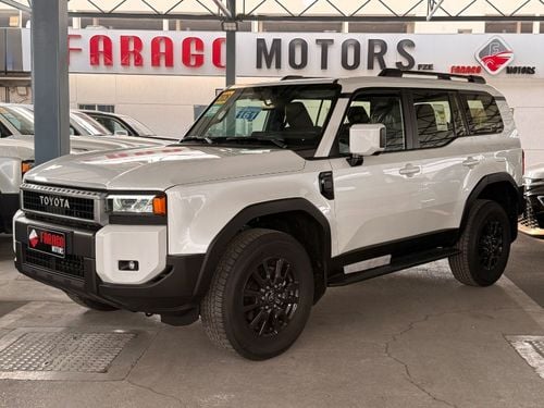 Toyota Prado 2.4 TURBO SUNROOF BLACK INTERIOR  **EXPORT ONLY**التصدير فقط خارج الخليج**